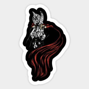 New God of Thunder Sticker